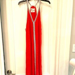 Orange Pitusa Beach cover up